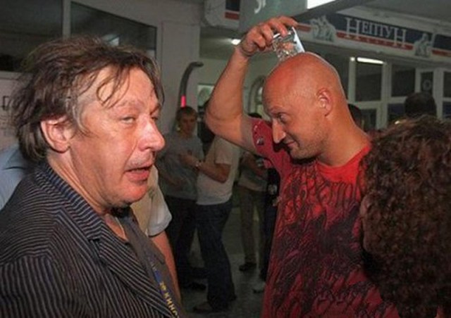 Пьяный Ефремов в Сочи на "Кинотавре"