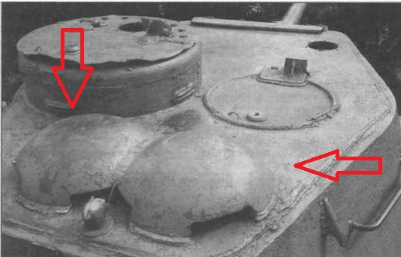 Для чего на башне Т-34-85 "шишки"?