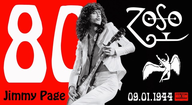 Джимми Пейдж – 80-летний юбилей основателя Led Zeppelin