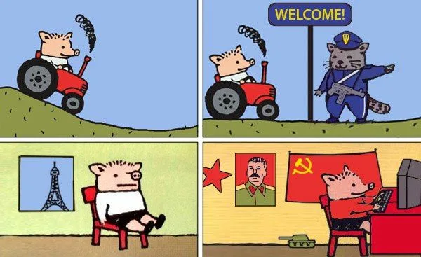 Перевёрнутый мир терпил...