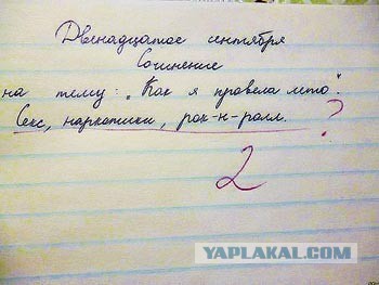 Забавные школьные дневники