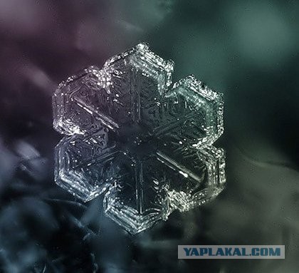Как снимать снежинки