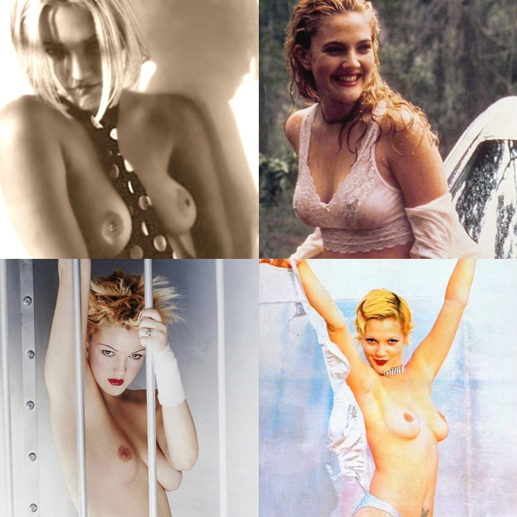 Drew barrymore nude shower