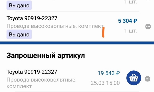 И не только запчастей...