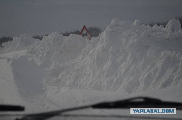 А у нас снежок выпал!