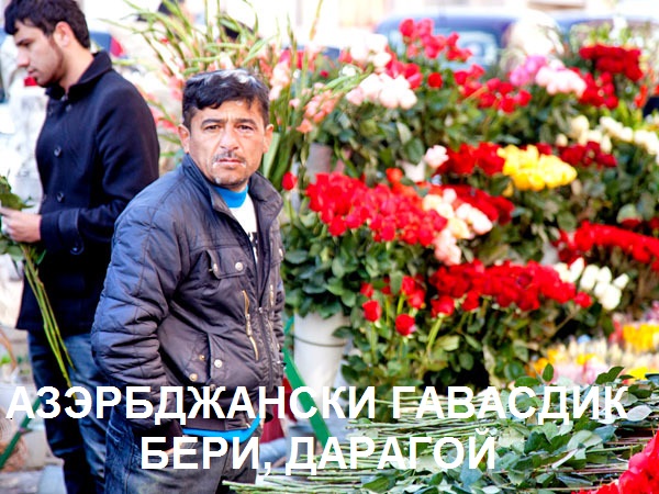 Негодяй кинул цветы в памятник Сталина