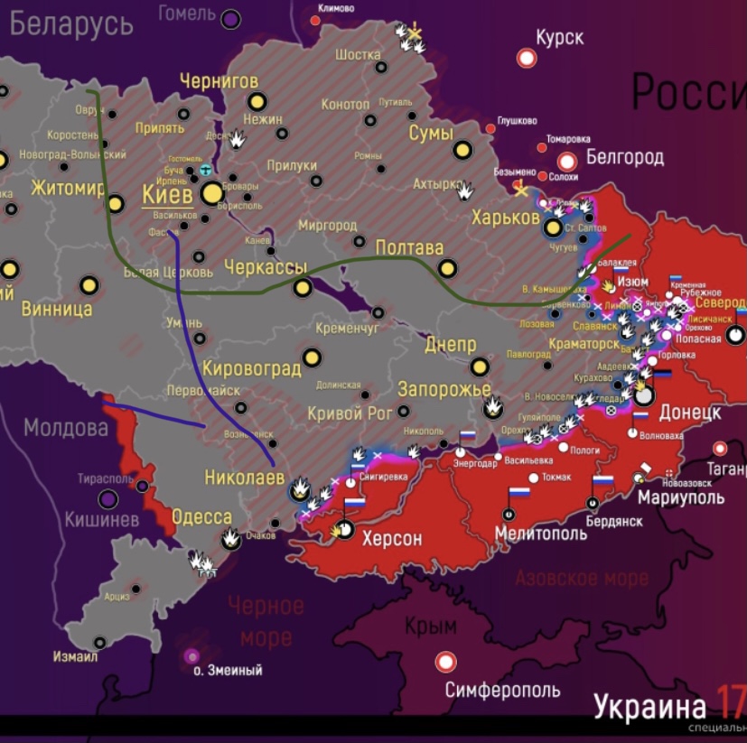 Освобожденные территории украины на карте на сегодня с городами и областями подробная карта украины