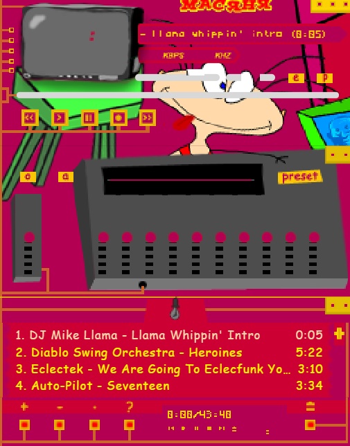 Утерянное искусство скинов для Winamp