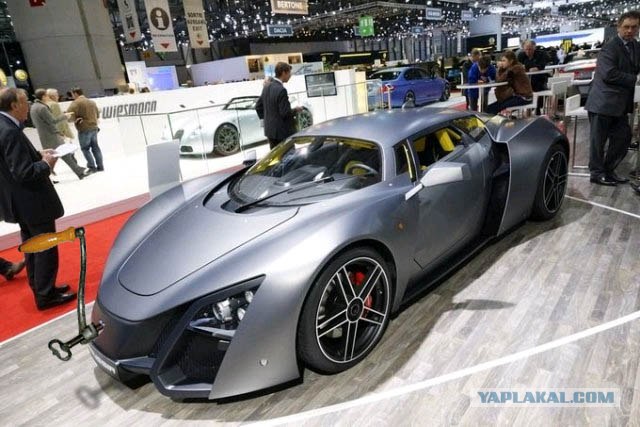Новая "Marussia B2" в Женеве