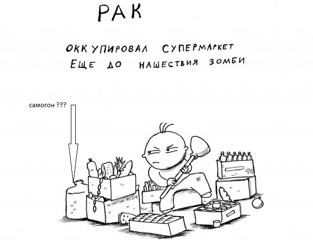 Знаки зодиака во время зомби-апокалипсиса
