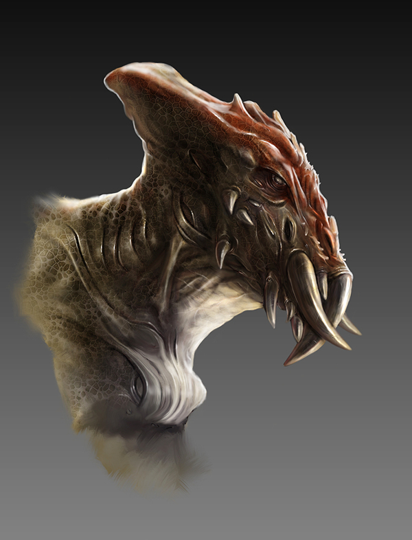 Инопланетяне, разумные и не очень. Концепт арт