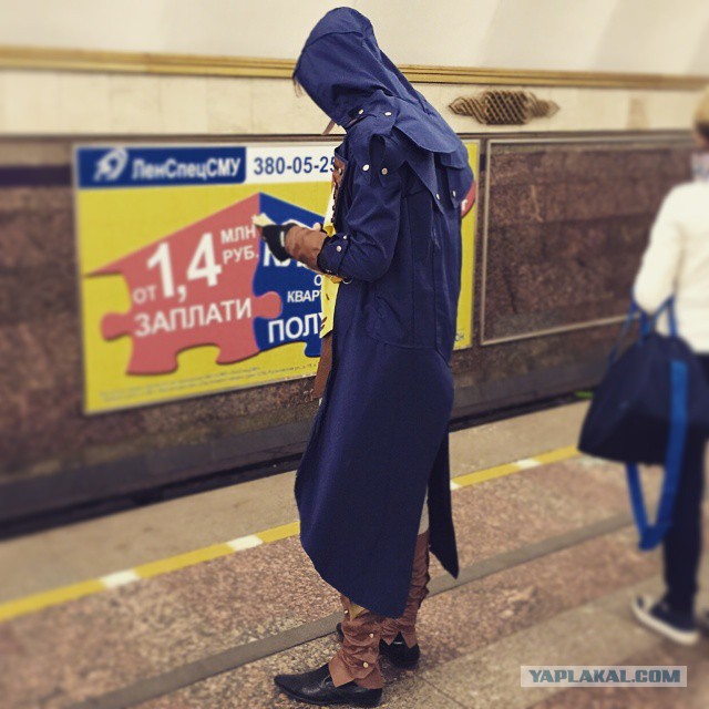 Показ мод от Петербургского метрополитена
