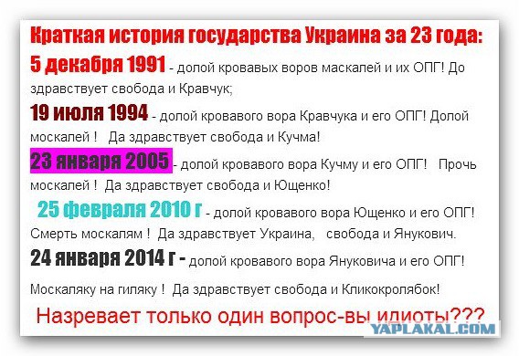 Российский вариант "майдана" идёт полным ходом