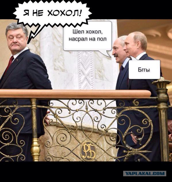 Карикатурист перепутал Порошенко и Лукашенко