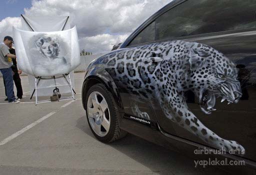 Аэрография автомобиля