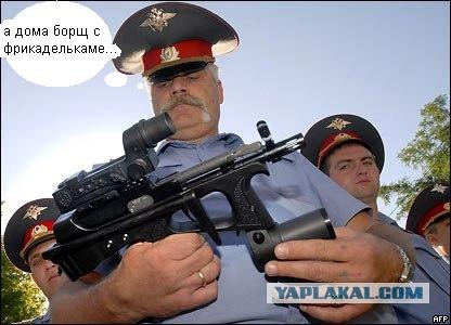 Милиция прощается с Калашниковым