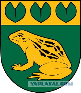Гербы и флаги городов.