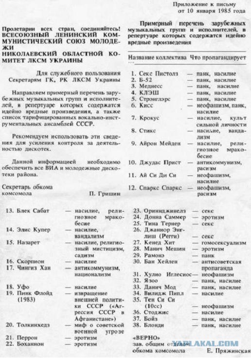 Суровые металлисты из диких 80-х