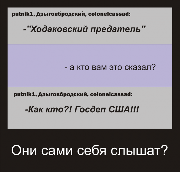 Говорят сегодняшнее