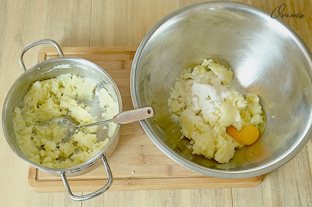 Украинская кухня. Брынзовые галушки.