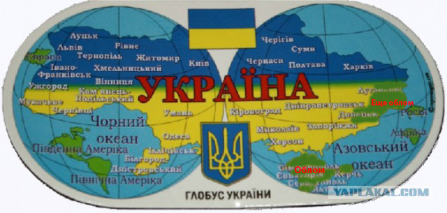 Как выглядят карты Мира в разных странах