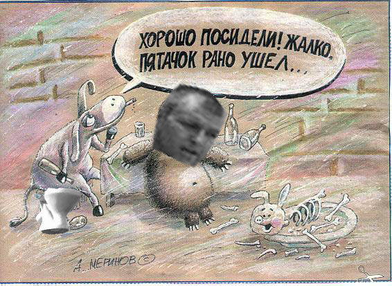 Фотожаба: Мужик и унитазы