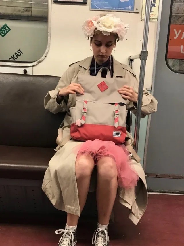 Модники из нашего метро