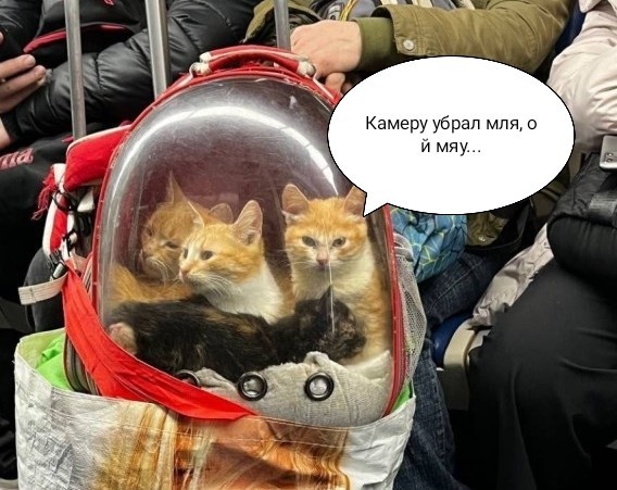 Космонавты в метро