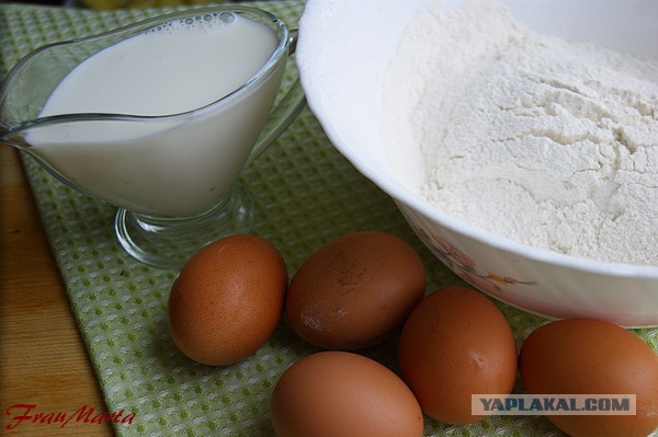 Пирог.. С мясом, брусникой и грибами, Тесто без заморочек