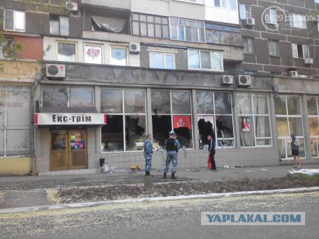 В Мариуполе стреляют! Есть раненые