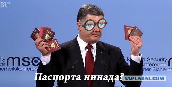 Порошенко и паспорта