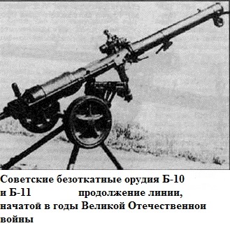 Ручные и станковые противотанковые гранатометы