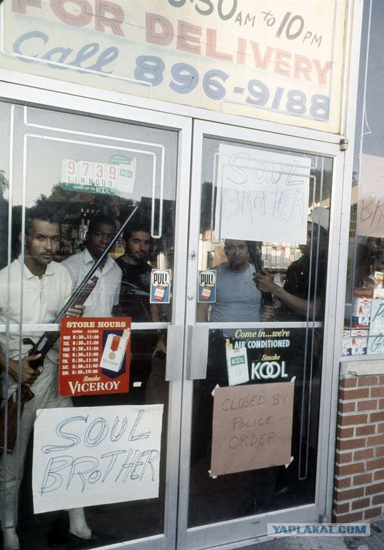 Невиданный бунт чернокожих граждан США в 1967 году