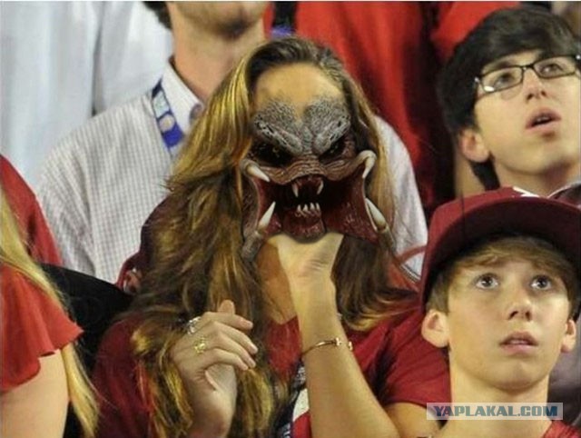 Фотожаба  Болельщица