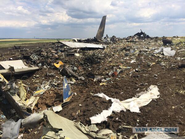 В Луганске сбили Ил-76