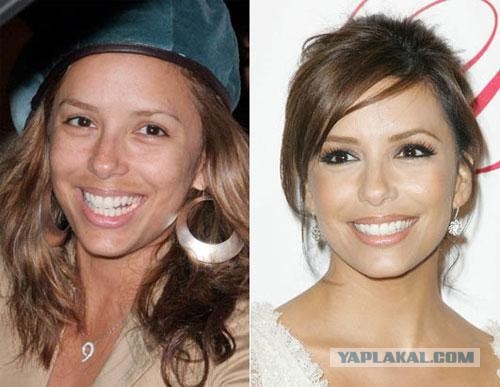 Порнозвёзды до и после макияжа, 93 картинки