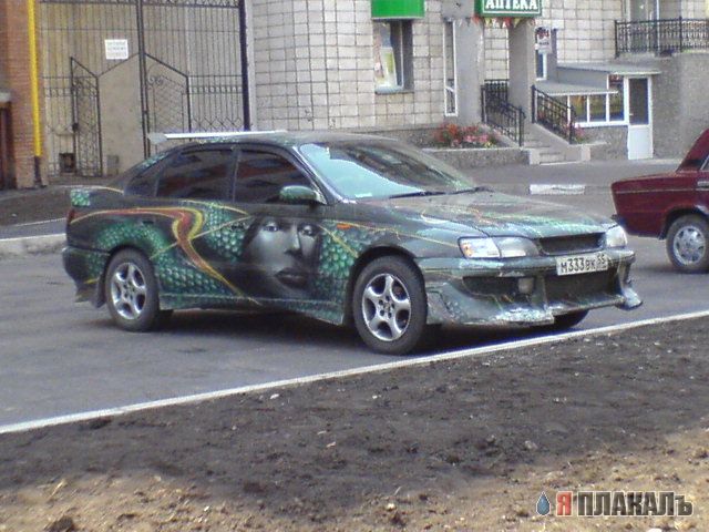 Аэрография автомобиля