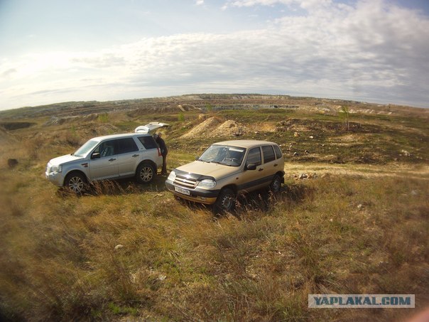 Спасение Шевроле Нивы в лесу