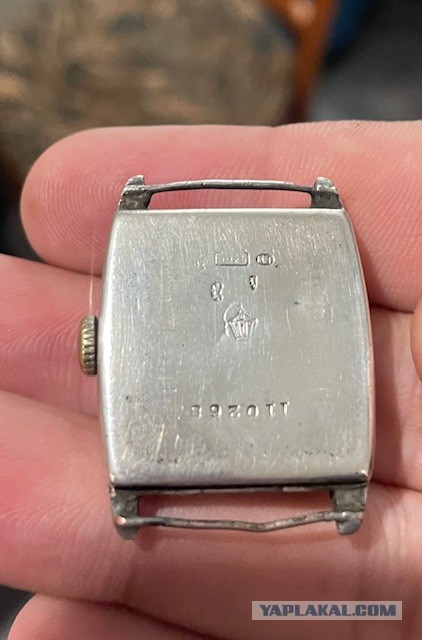 Старинные наручные часы серебро