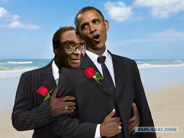 Президент Зимбабве решил стать мужем Обамы