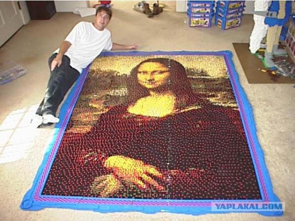 Грандиозные сооружения из LEGO