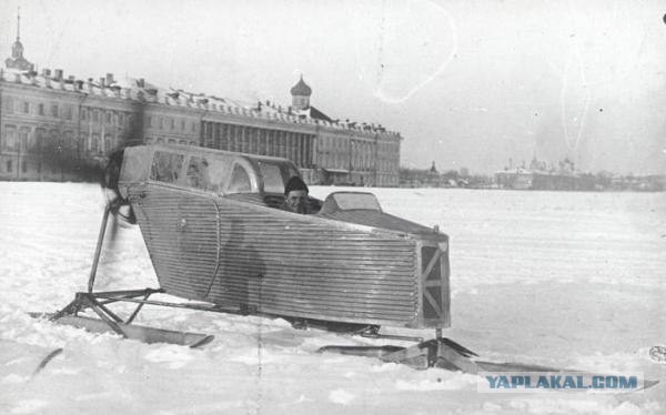 Необычная снегоходная техника Советского Союза