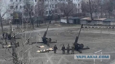 В Харькове, разборки военных с местными жителями