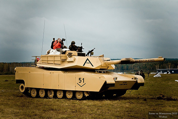 Страйкбольный танк "Абрамс" М1А1