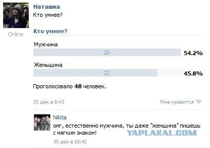 Смешные комментарии из социальных сетей