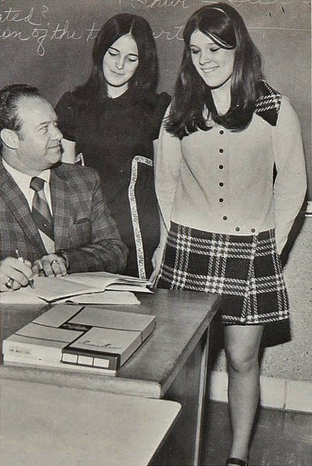 Мини в клеточку 1960-е - 1980-е