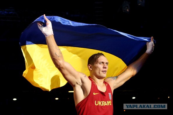 Гопак украинских боксеров в Лондоне