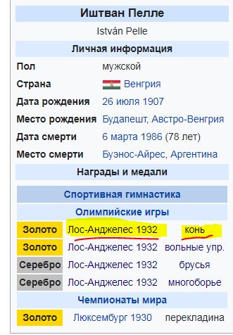 Золотые медали в прыжках с разницей в 80 лет