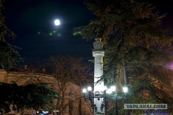 Прогулки по ночному Севастополю.