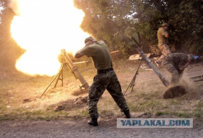 pcн Ополченцы подбили украинский танк с темнокожим